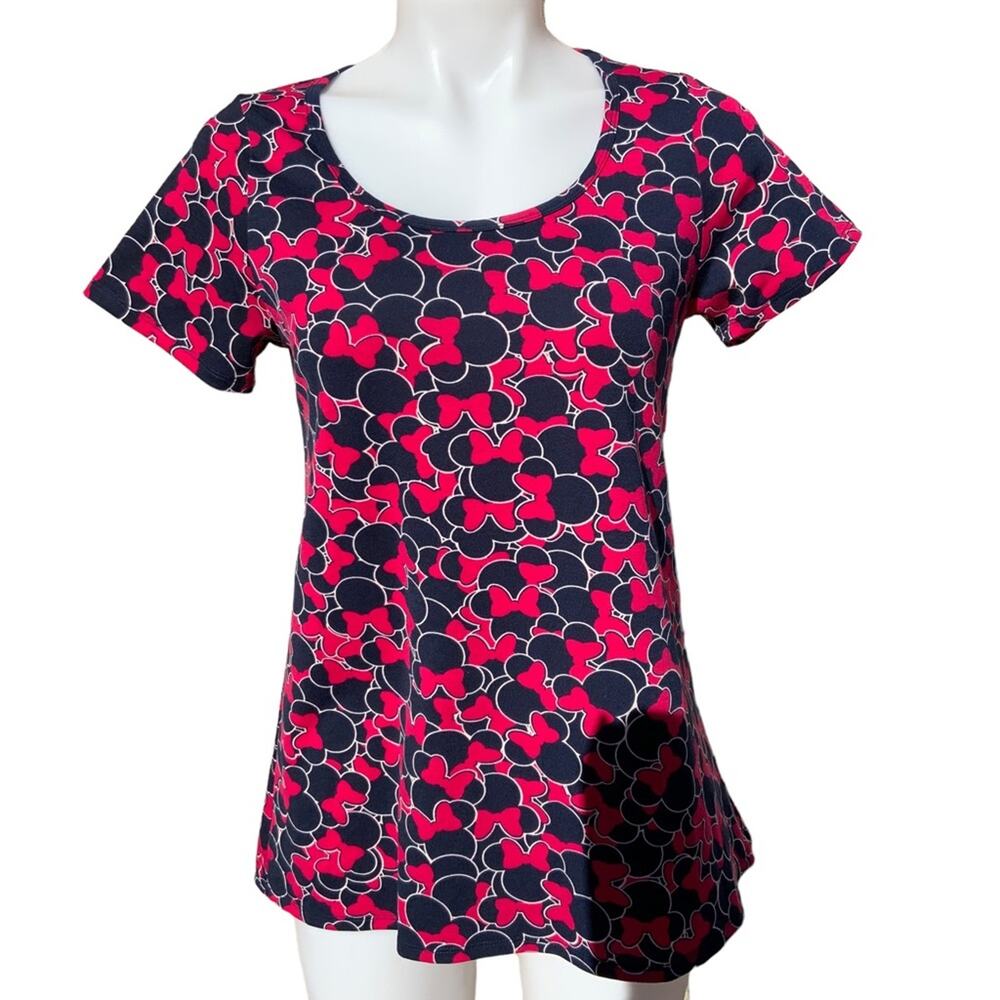 LuLaRoe Disney Minnie Mouse simply comfortable Tshirt XS